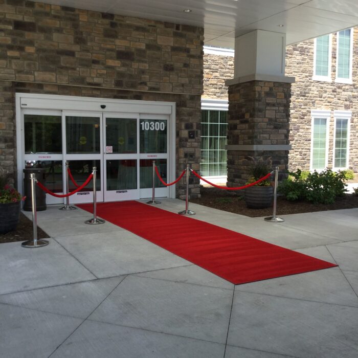 50-99ft of total carpet and/or 6+ stanchions